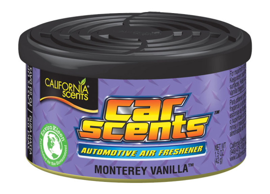 Osvěžovač vzduchu CALIFORNIA SCENTS, Vanilka (plechovka) - vůně do auta