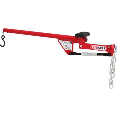 Univerzální montážní páka na nápravy KS TOOLS, Univerzální páka na nápravy s řetězem, 960 mm