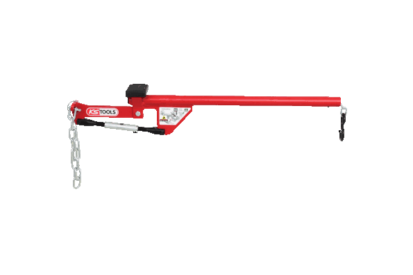 Univerzální montážní páka na nápravy KS TOOLS, Univerzální páka na nápravy s řetězem, 960 mm