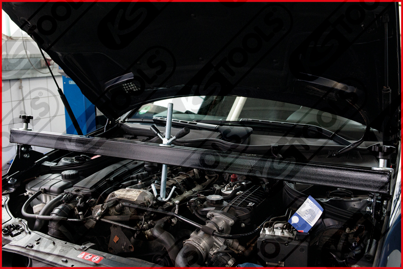 Držák motoru KS TOOLS, Most pro montáž motorů, 400 kg