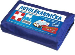 Lékárnička PANACEA, s.r.o., SAG CZ Autolékárnička textilní obal