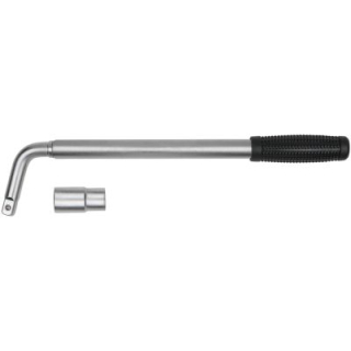 Klíč na matice kol KS TOOLS, Teleskopický klíč na matice kol s nástrčným ořechem, 17 mm