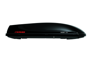 Střešni box KAMEI, Husky 330 black-highgloss / opening right - Střešni box