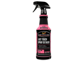 Čistící prostředek na laky MEGUIARS 0,946L Last Touch Spray Detailer - detailer pro odstranění lehkých nečistot, lubrikaci laku a posílení lesku