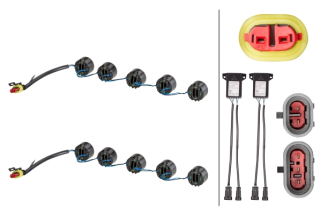 LED světlo HELLA, Sada světel