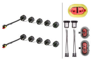 LED světlo HELLA, Sada světel