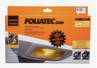 Foliatec transparentní fólie na světla 100x30cm, žlutá