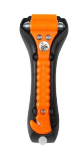 Nouzové kladivo LIFEHAMMER, Nouzové kladívko - oranžové, fluoreskující
