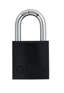 Visací zámek ABUS 72/40 40mm Aluminium - černá