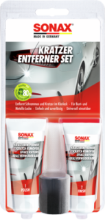 Leštění / politura SONAX, 2x25ML Sada na odstraňování rýh z laku