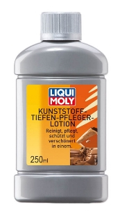Čistič plastů LIQUI MOLY, Kunststofftiefenpflegerlotion - 0,25L Hloubkový čistič plastů - emulze