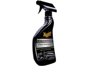 Čistič plastů MEGUIARS, 0,45L Ultimate Protectant Spray - oživovač a ochrana nelakovaných plastů v exteriéru i interiéru