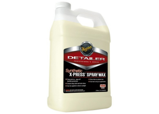 Leštění / politura MEGUIARS, 3,78L Synthetic X-Press Spray Wax - "rychlý" vosk pro aplikaci rozprašovačem