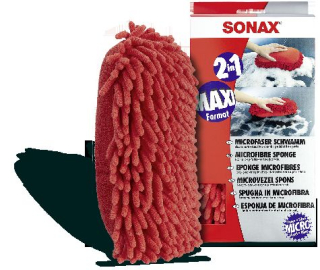 Houba SONAX, Mycí houba z mikrovlákna červená