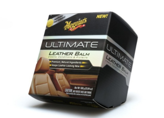 Prostředek na ošetření kůže MEGUIARS, 0,16KG Ultimate Leather Balm - balzám na přírodní i umělou kůži