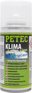 Čistící / dezinfekční prostředek, klimatizace PETEC, 0,15L Čistič klimatizace s vůní oceánu