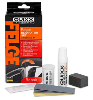 Čistící prostředek na ráfky QUIXX, Wheel Repair Kit - Souprava na opravu alu kol