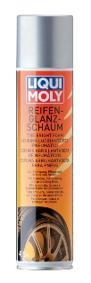 Prostředek pro péči o gumu LIQUI MOLY, Reifenglanzschaum - 0,4L Pěna na čištění pneumatik