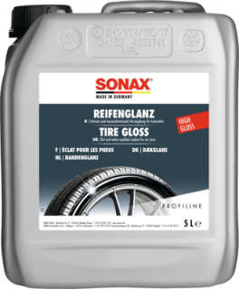 Prostředek pro péči o gumu SONAX, 5L PROFILINE Konzervace pneumatik - lesk