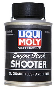 Aditiva do motorového oleje LIQUI MOLY, Motorbike Engine Flush Shooter - 80ML Motorbike Engine Flush Shooter - Proplach motoru