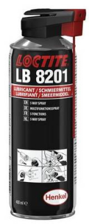 Univerzální mazivo LOCTITE, LOCTITE LB 8201 400ML EN/DE - 0,4L LOCTITE LB 8201 - Univerzální pětiúčelový sprej