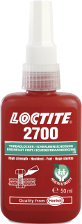 Zajišťování pomocí šroubů LOCTITE, LOCTITE 2700 BO 50ML EGFD - 50ML LOCTITE 2700 - Zajišťovač šroubů VP - BOZP