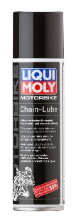 Sprej na řetězy LIQUI MOLY, Motorbike Chain Lube - 0,25L Mazací tuk na řetězy motocyklů