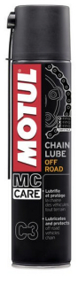 Sprej na řetězy MOTUL, C3 CHAIN LUBE OFF ROAD - 0,4L CHAIN OFFROAD