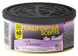 Osvěžovač vzduchu CALIFORNIA SCENTS, LA Lavender (plechovka) - vůně do auta