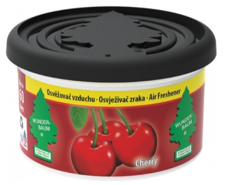 Osvěžovač vzduchu WUNDERBAUM, Cherry / Třešně (plechovka) - vůně do auta