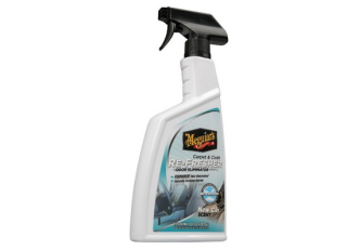 věžovač vzduchu MEGUIARS, 0,709L Carpet & Cloth Re-Fresher - odstraňovač zápachu, vůně do interiéru a oživovač tkanin