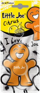 Osvěžovač vzduchu LITTLE JOE, Paper Joe Citrus - vůně do auta