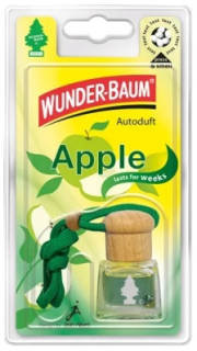 Osvěžovač vzduchu WUNDERBAUM, Apple / Jablko (závěsná lahvička) - vůně do auta 461207 Osvěžovač vzduchu WUNDERBAUM Apple / Jablko (závěsná lahvička) - vůně do auta