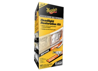 Sada na renovaci světlometů MEGUIARS, Sada Heavy Duty Headlight Restoration Kit - kompletní sada na renovaci silně poškozených světlometů