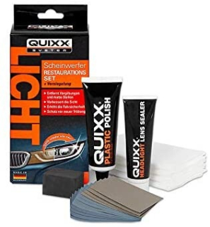 Sada na renovaci světlometů QUIXX, Headlight Restoration Kit - Renovační set na obnovení zašedlých světlometů