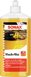 Autošampon SONAX, 0,5L Autošampon s voskem, koncentrát