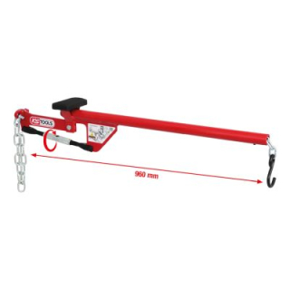 Univerzální montážní páka na nápravy KS TOOLS, Univerzální páka na nápravy s řetězem, 960 mm
