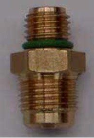 Adaptér, láhev chladící kapaliny KLITECH, redukce M 3/8 SAE x M 1234yf